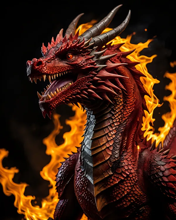 Flame-Born Dragon's Roar