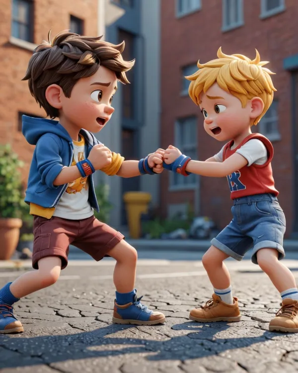 Urban Street Buddy Rivalry