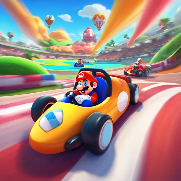 Speed and Sunshine Kart Race