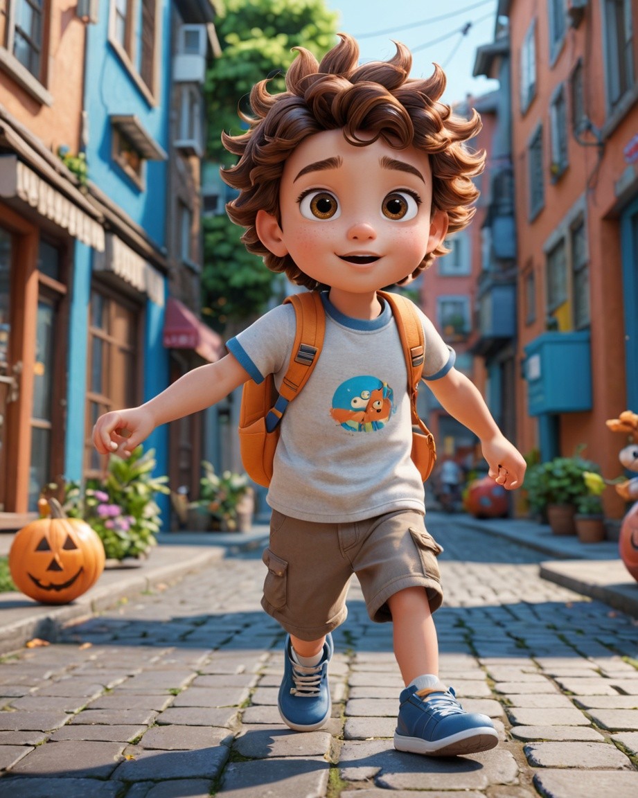 Sunny Alley Adventure