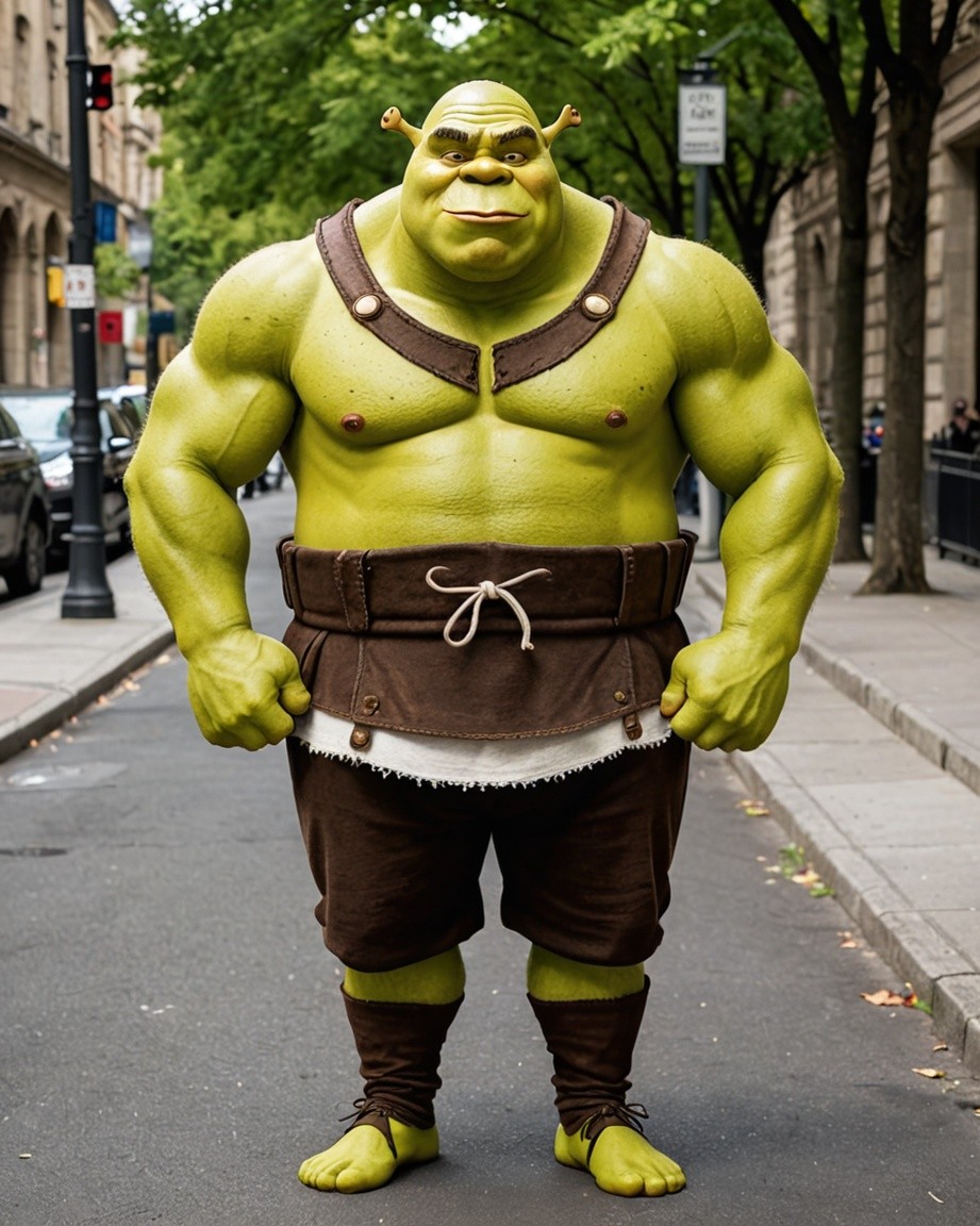 Urban Green Ogre Stroll