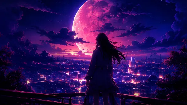 Moon & Night Sky