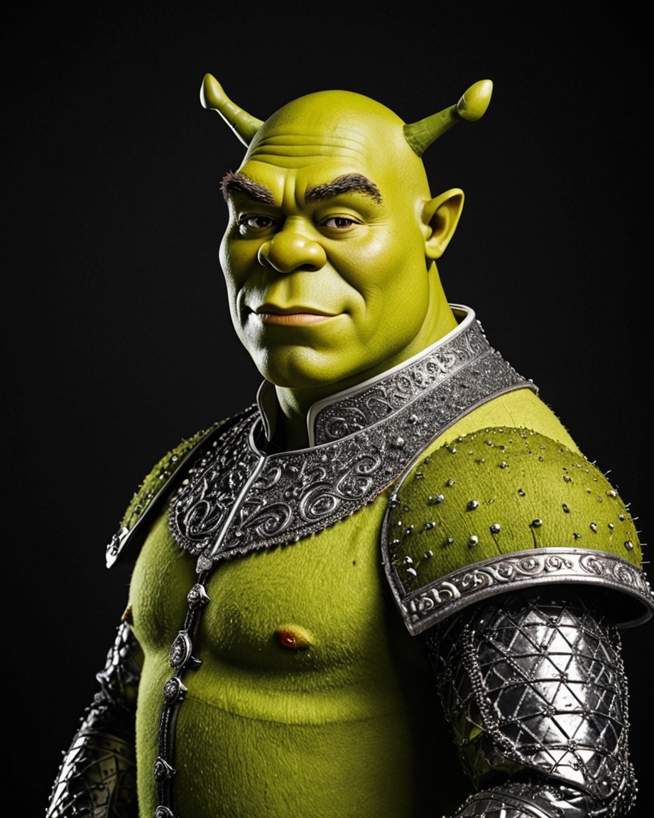 Majestic Green Ogre Knight