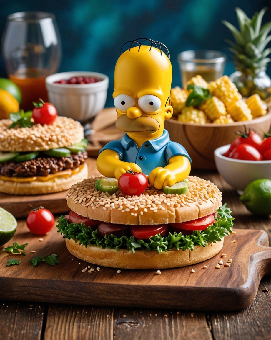 Sesame Seed Fun with Homer