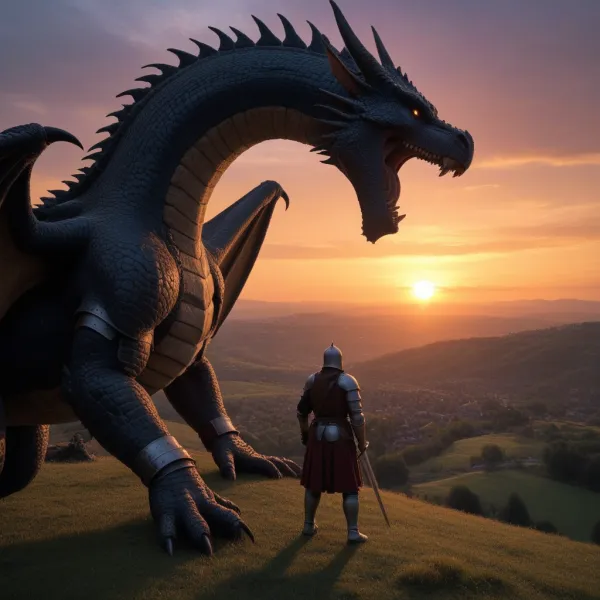 Dragon's Sunset Vigil