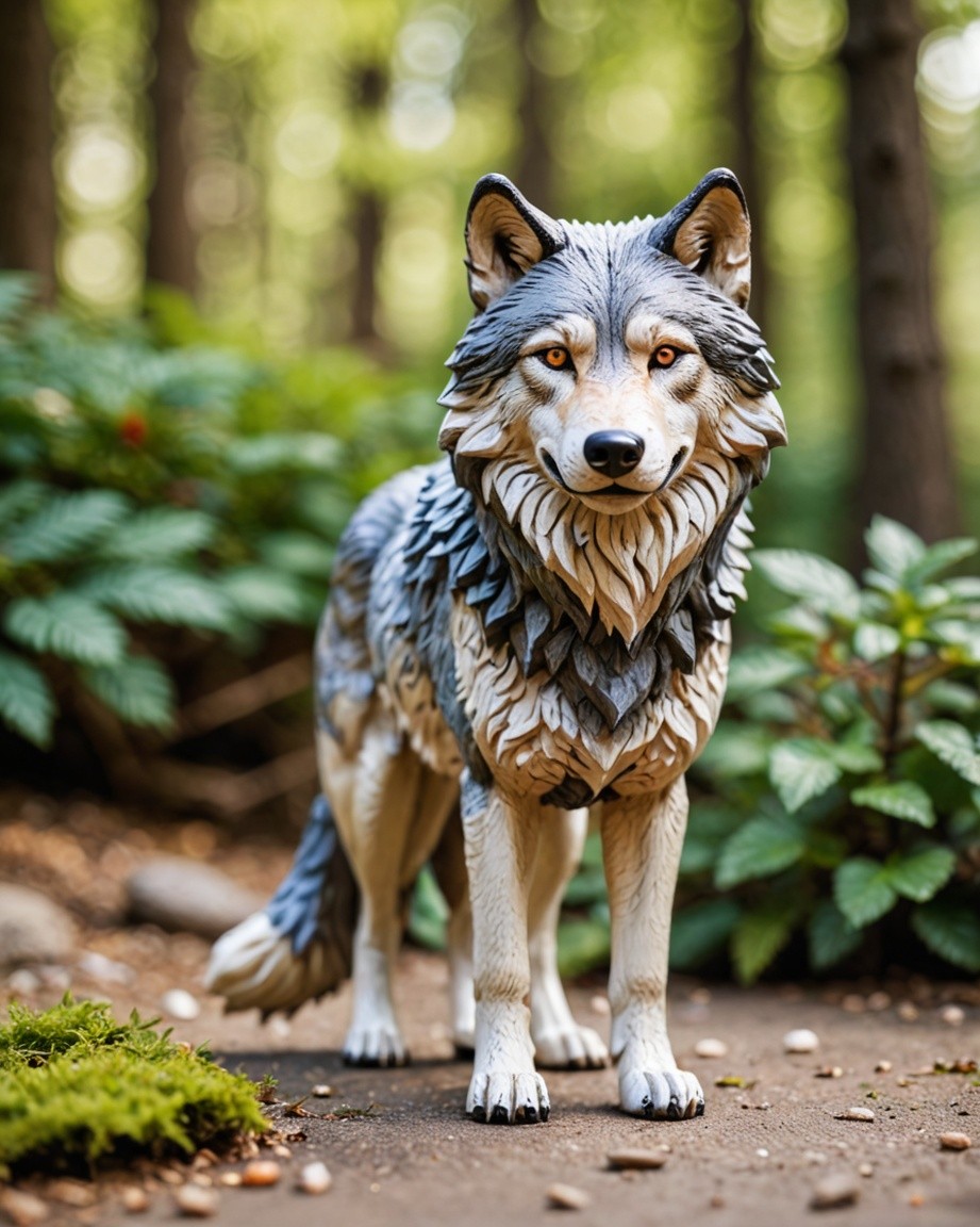 Whispering Forest Wolf