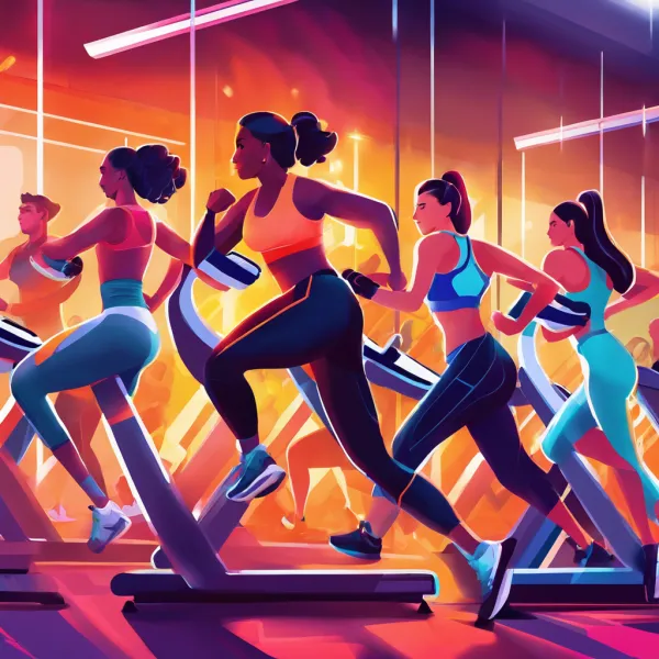 Gym Workout Art