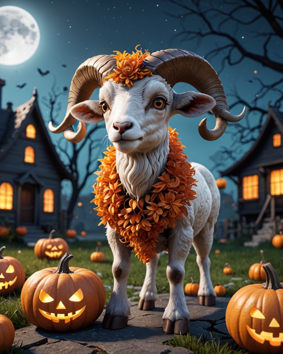 Ghastly Pumpkin Glow