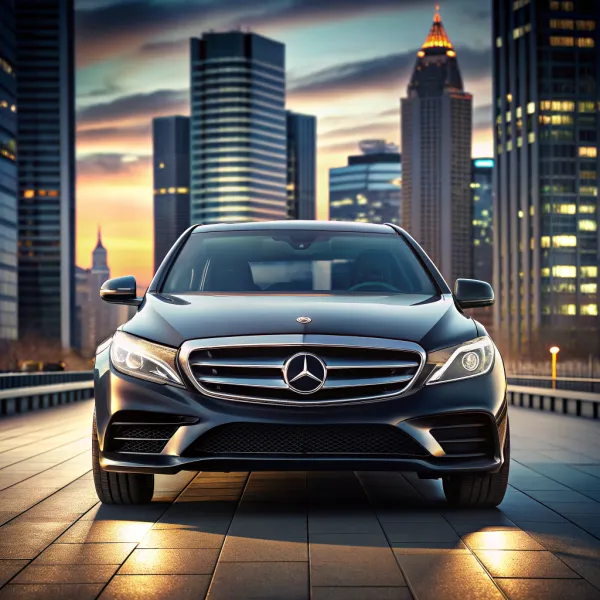 City Sunset Luxury Sedan