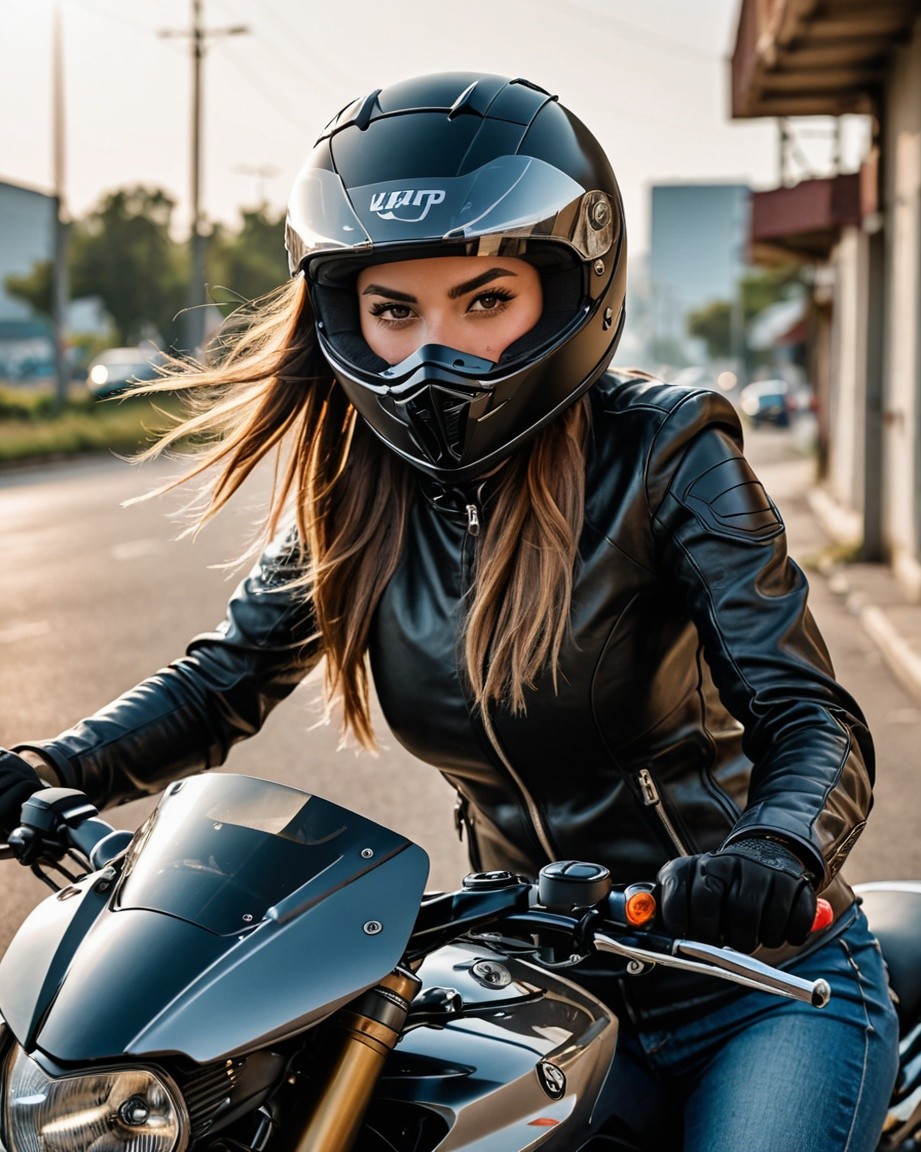 City Breeze Motorcycle Rider