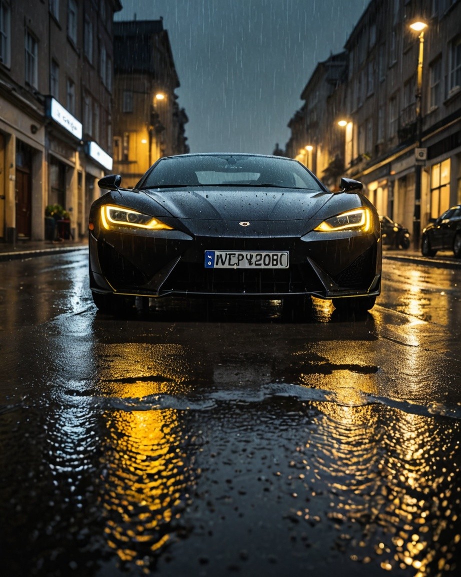Rain-Slicked Urban Velocity
