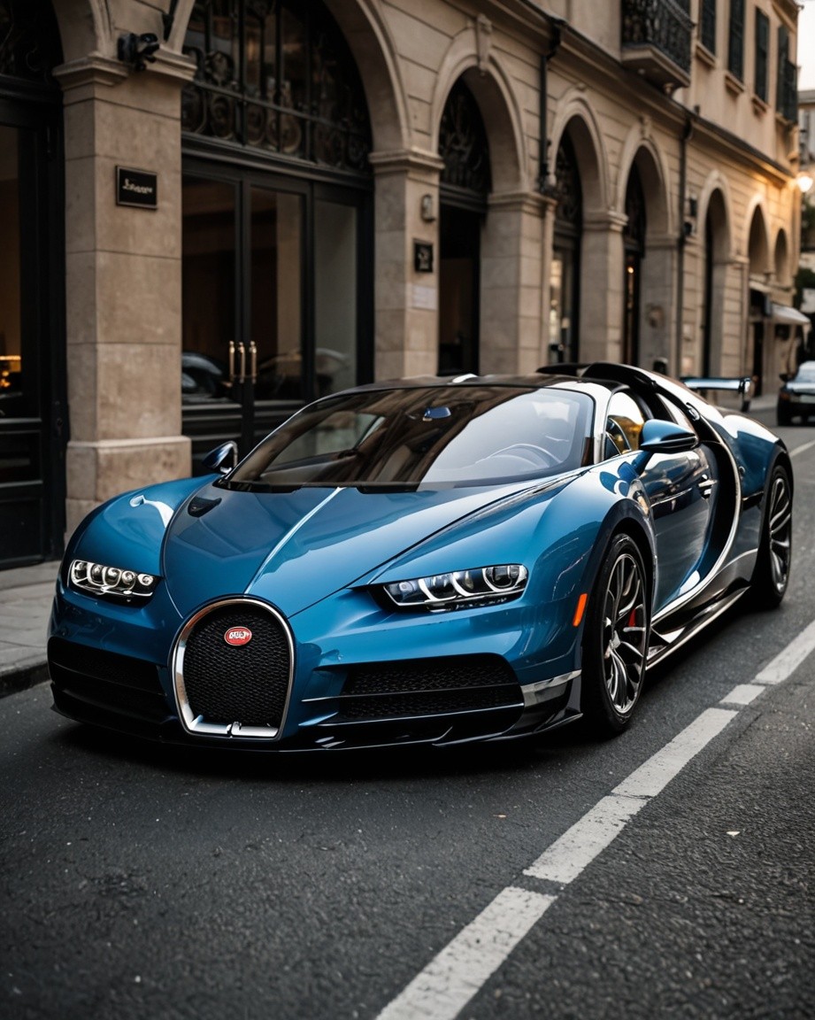 Sunlit Blue Supercar