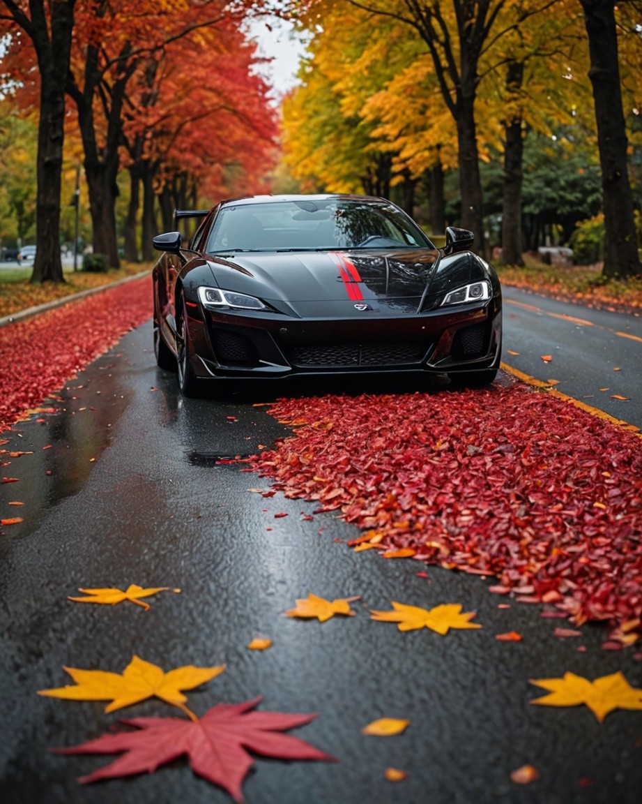 Crimson Leaf Road Drive