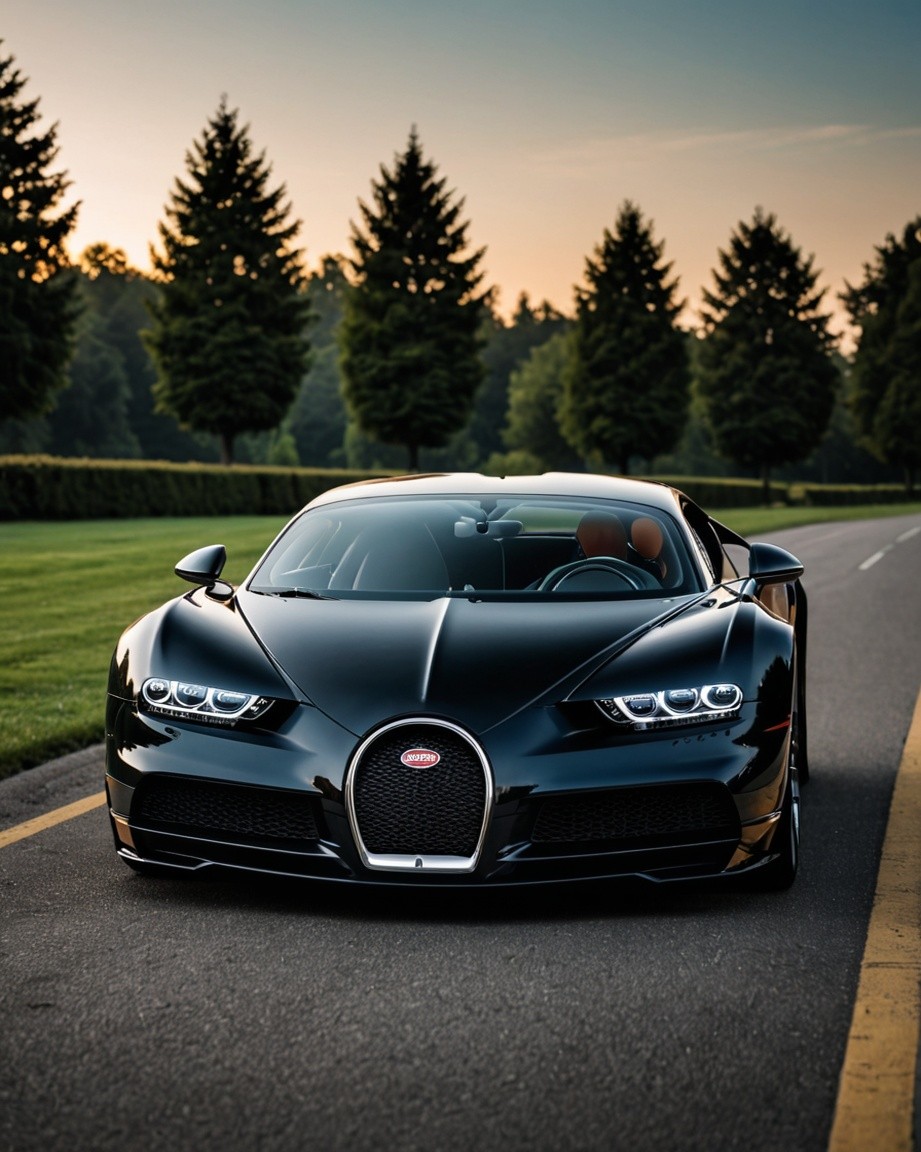 Golden Hour Supercar Drive