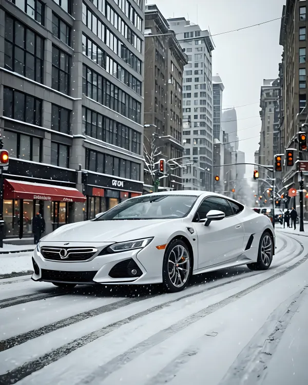 Winter Car Photography