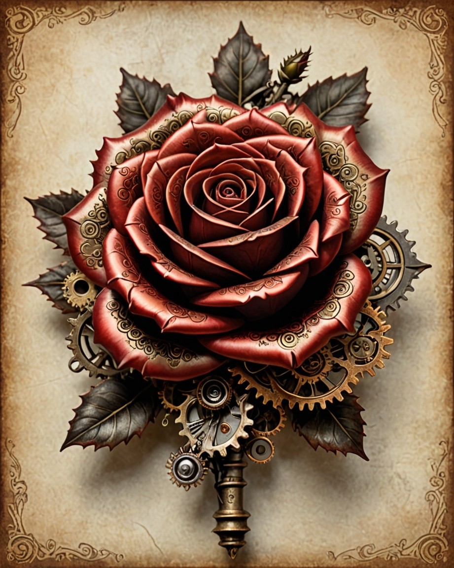 Cyberpunk Floral