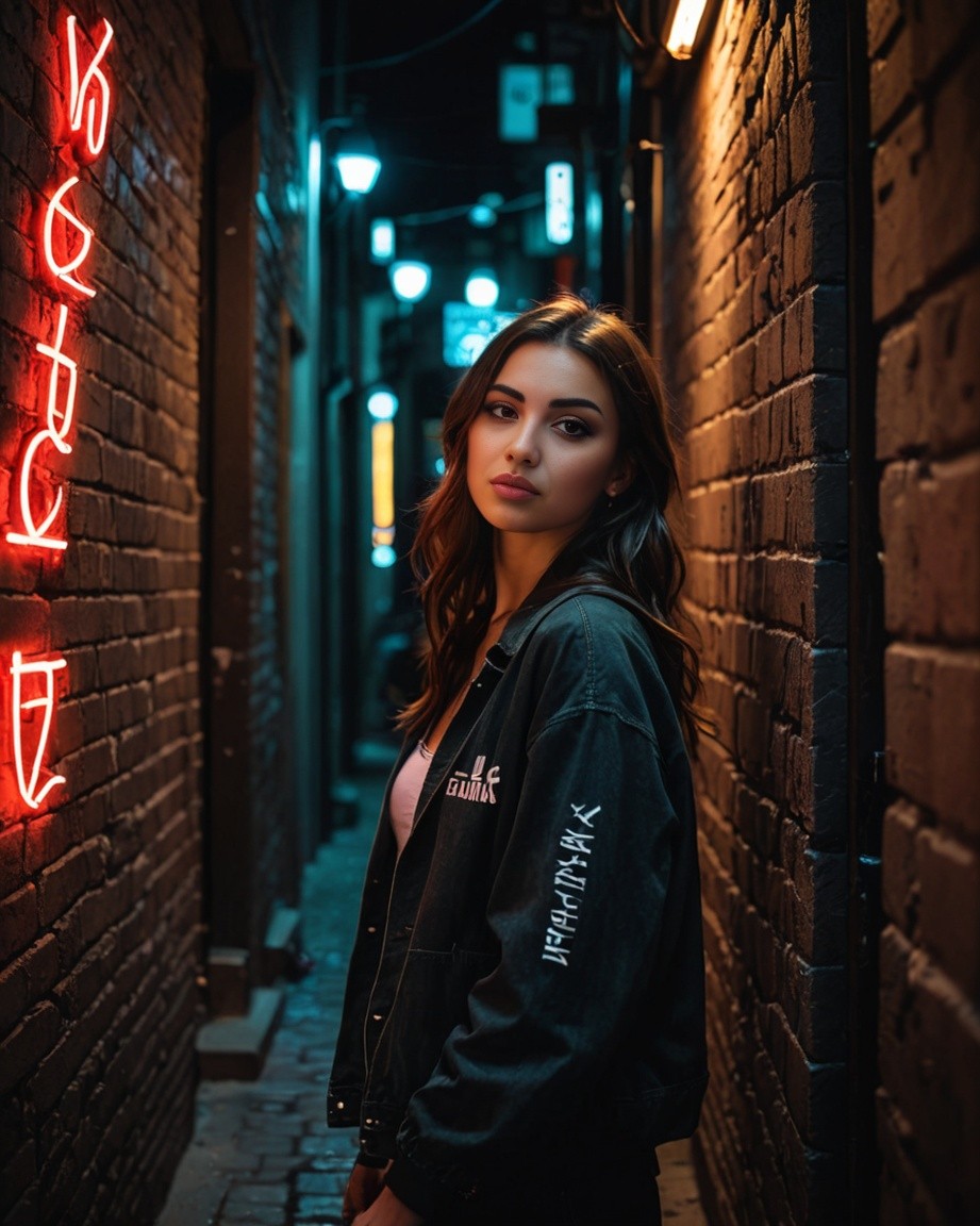 Neon Alley Muse
