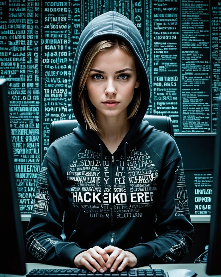 Neon Code Gaze