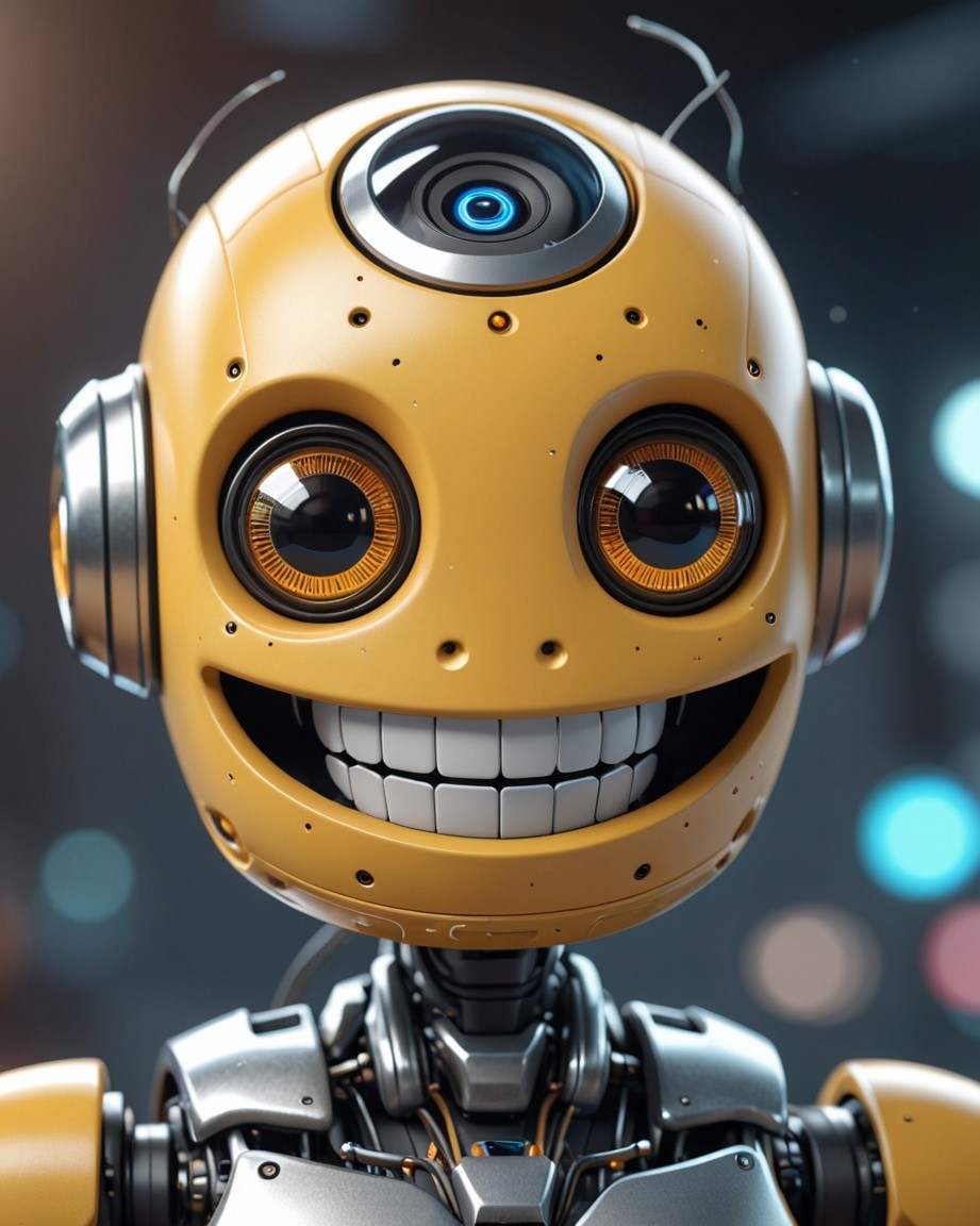 Warm Metallic Smile