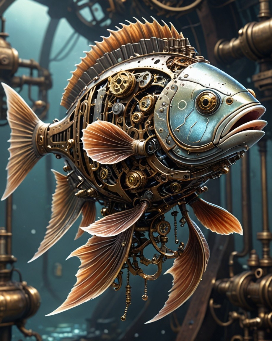 Cogfish in the Gear Chamber