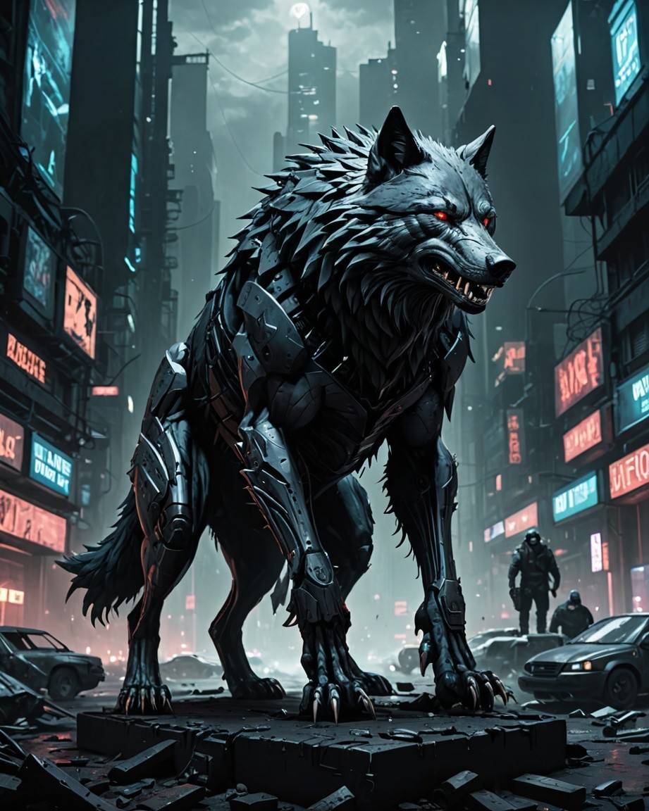 Cyberpunk Mechanical Creatures