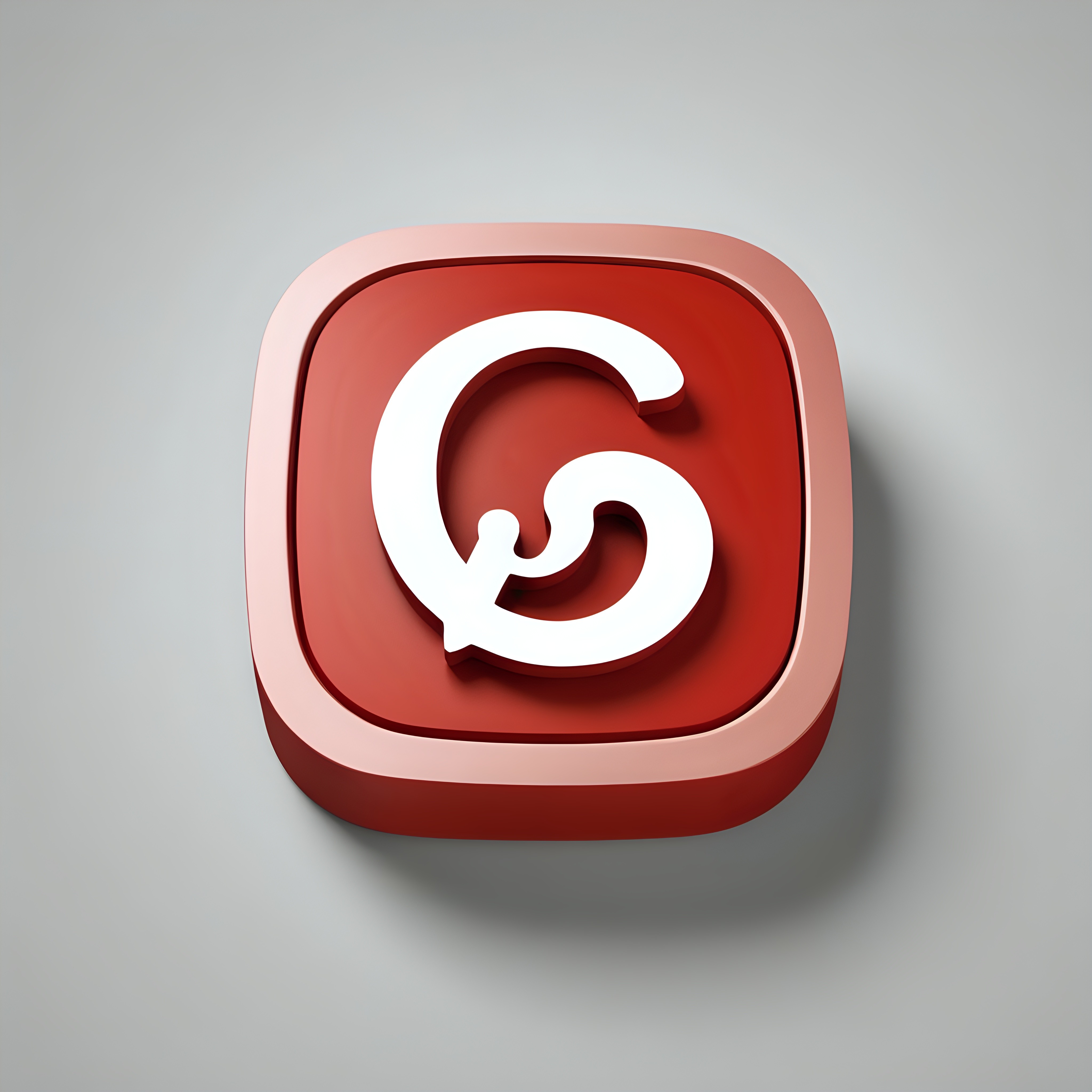 Vibrant Red App Symbol