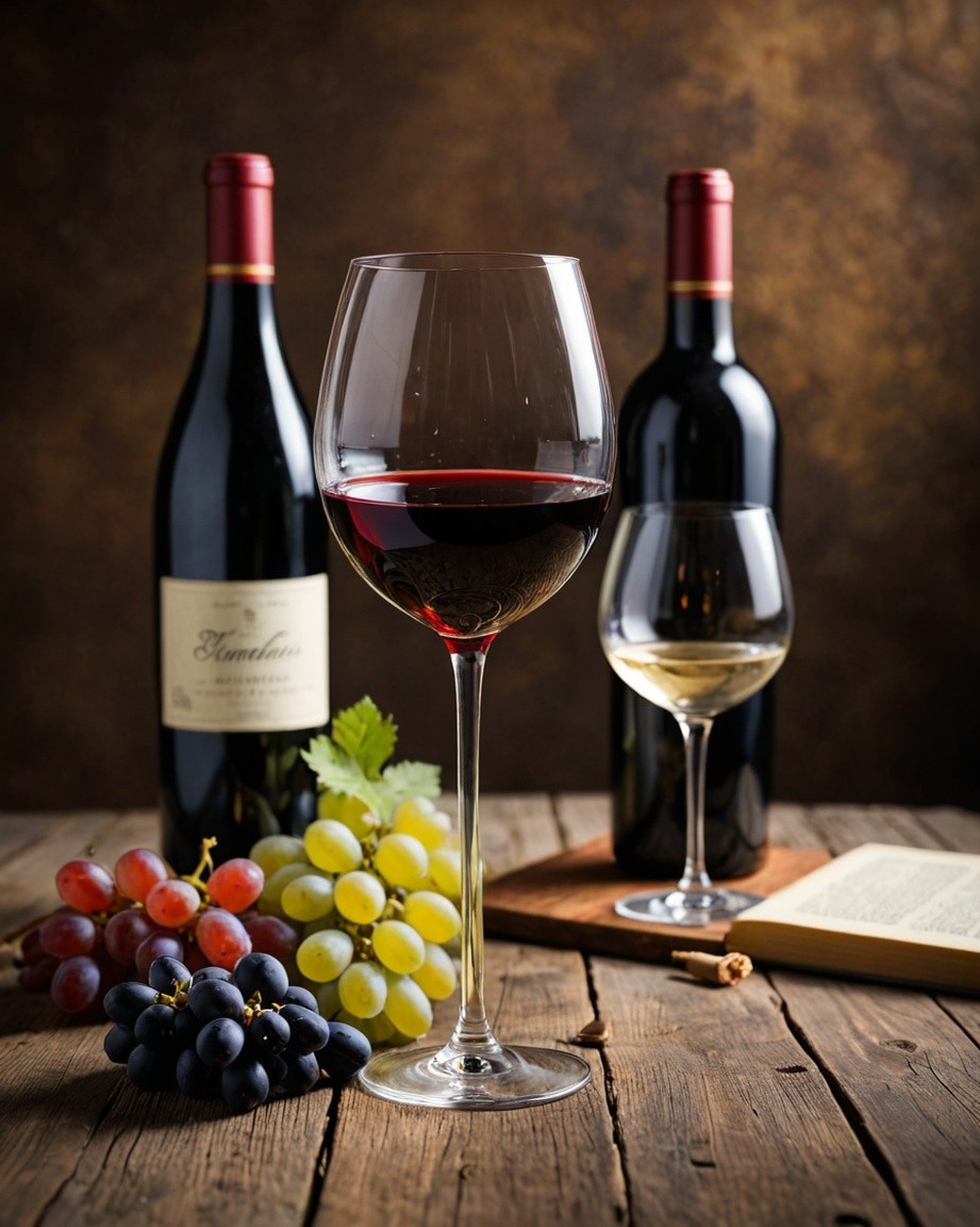 Velvet Wine & Sunlit Grapes