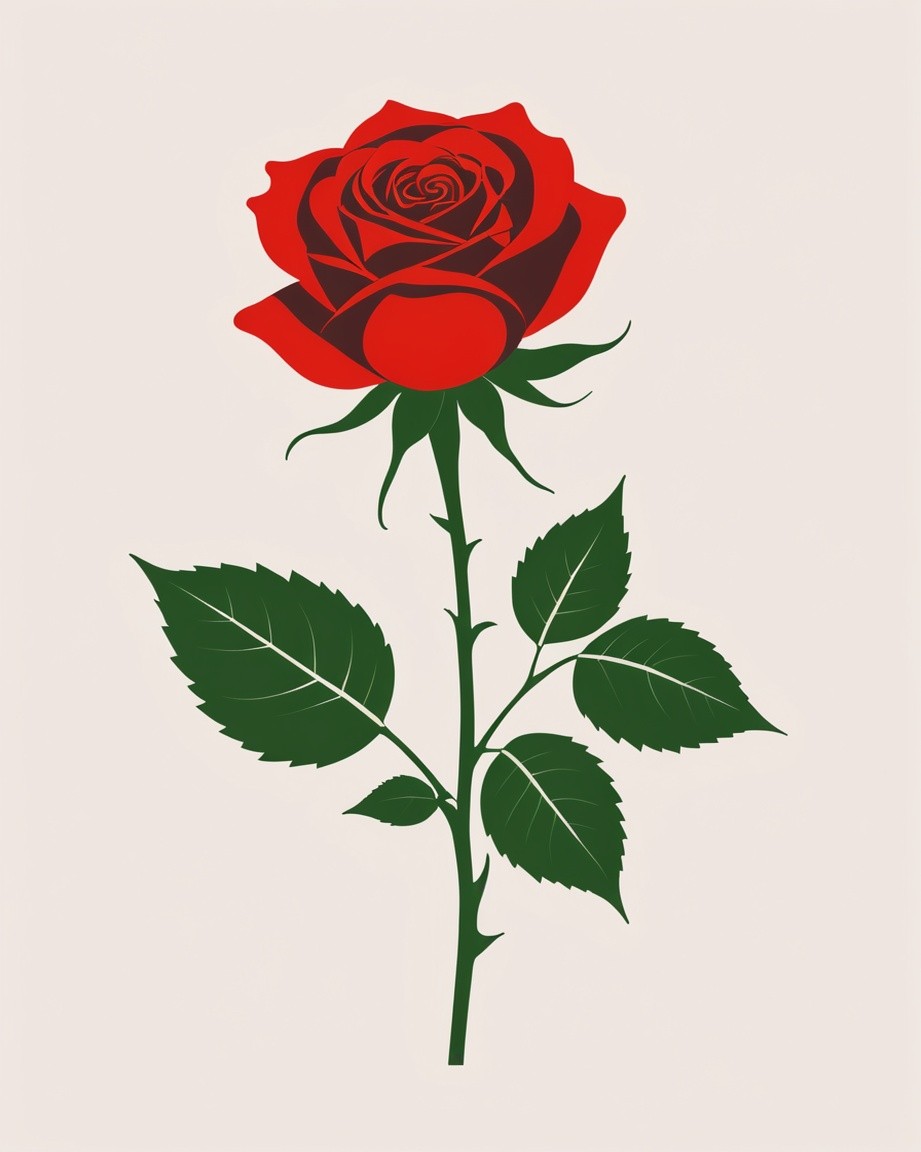 Crimson Petal Serenade