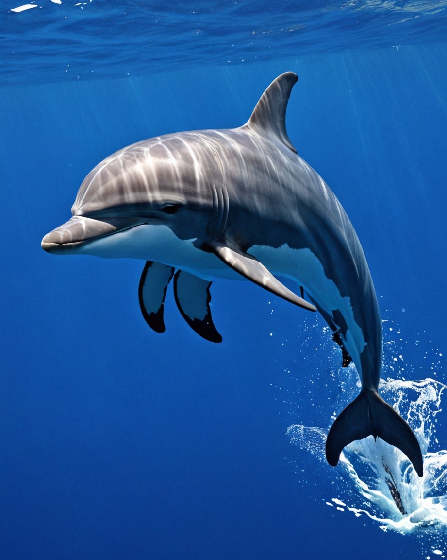 Oceanic Dolphin Grace