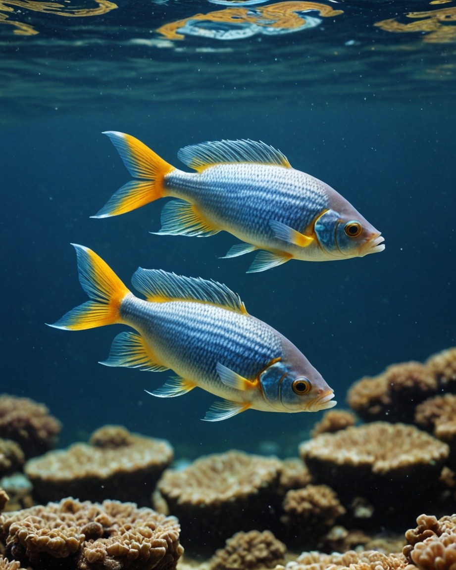 Tranquil Reef Fish Pair