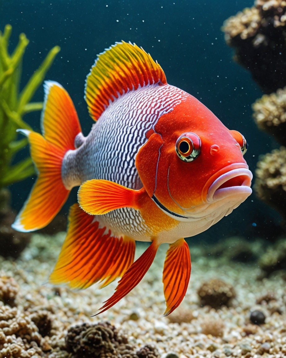 Sunlit Aquatic Splendor