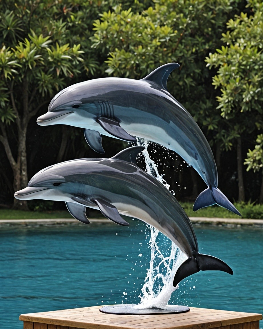 Fluid Dolphin Leap