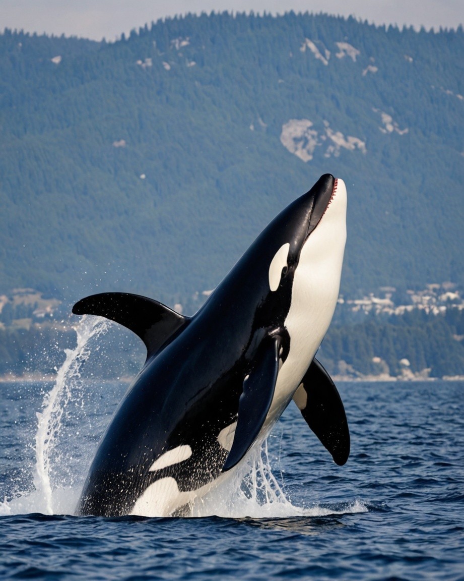Oceanic Power: Orca Breach