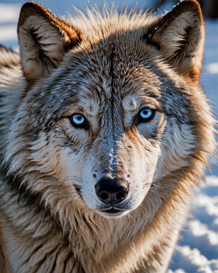 Cobalt Gaze of the Wild