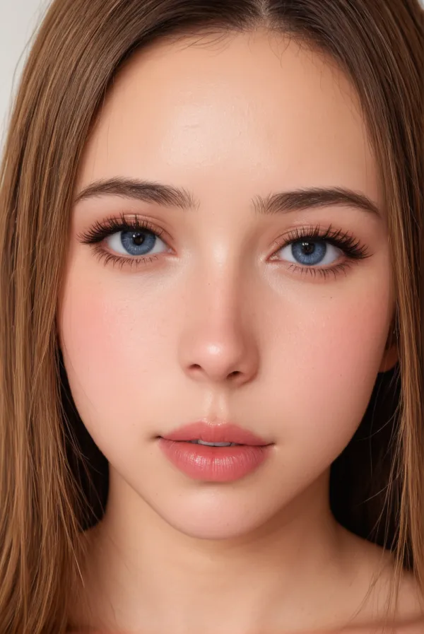 Ethereal Blue-Eye Close-Up