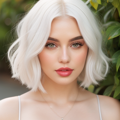 Pale Bloom Portrait