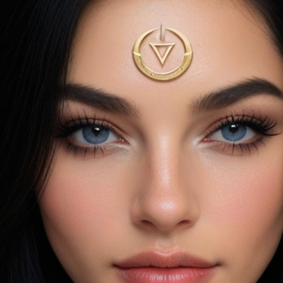 Gilded Forehead Aura