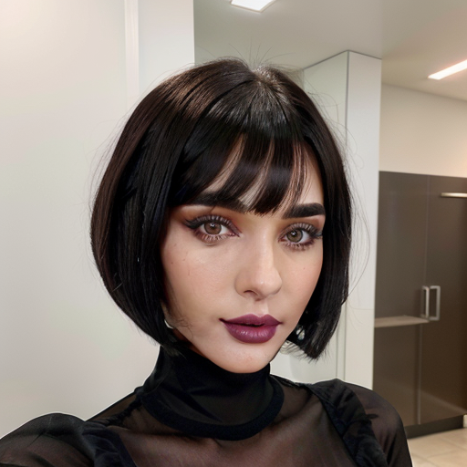 Stylish Hair Reflection