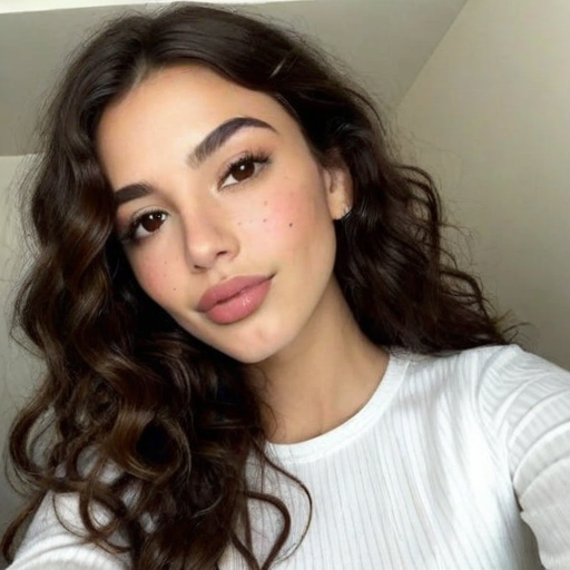 Natural Light Curly Portrait