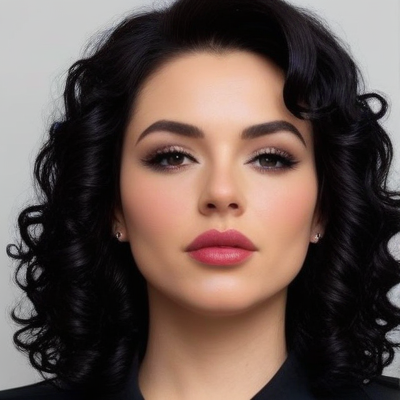 Velvet Red Lip Elegance