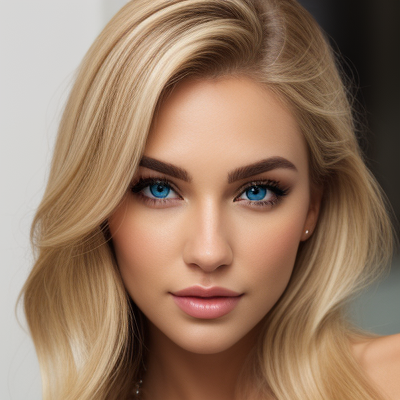 Golden Hair Serenity