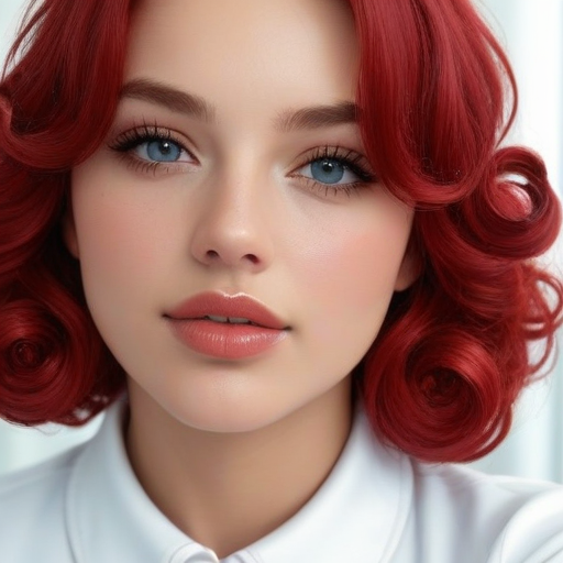 Scarlet Curls Serenade