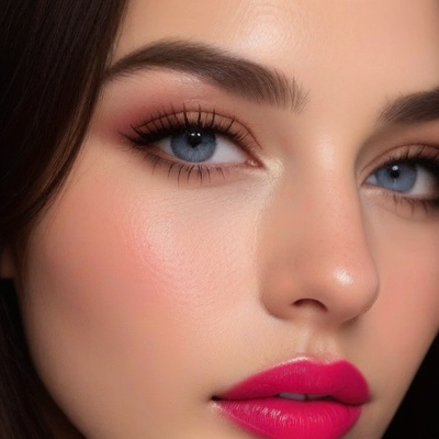 Vibrant Eye & Lip Focus