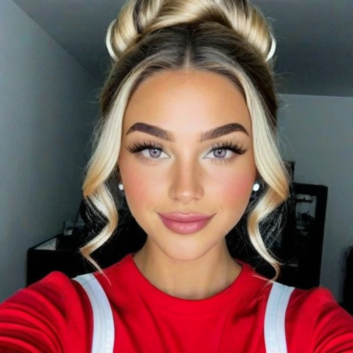 Radiant Beauty Selfie