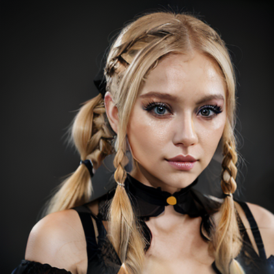 Bronze-Lit Braided Beauty