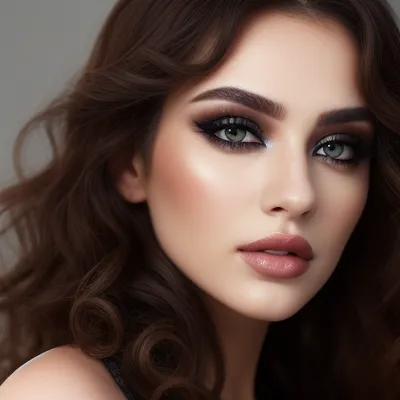 Luminous Close-Up Portrait