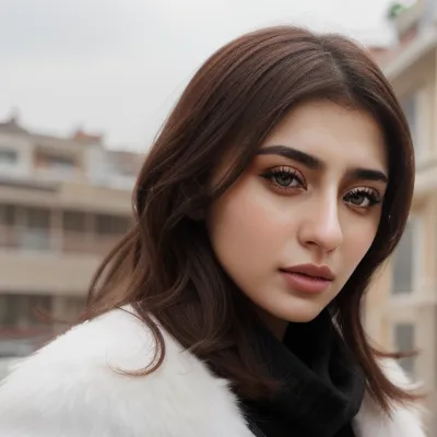Soft Light Urban Beauty Portrait