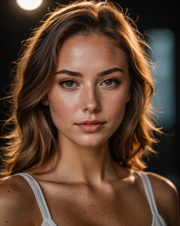 Soft Light Beauty Portrait