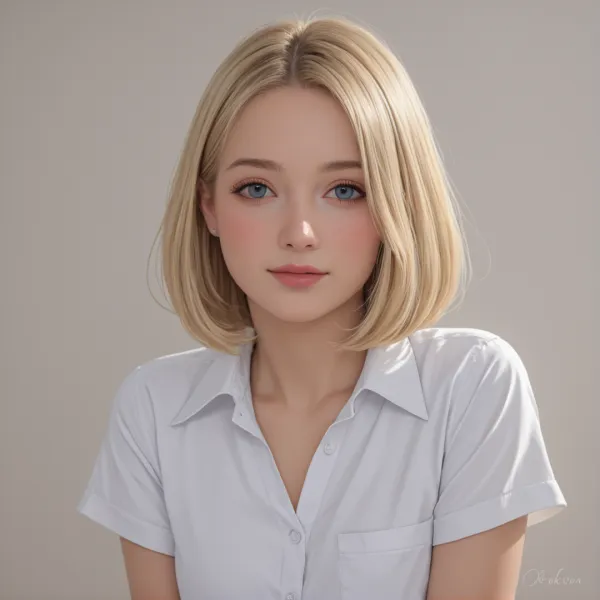 Gentle Light in White