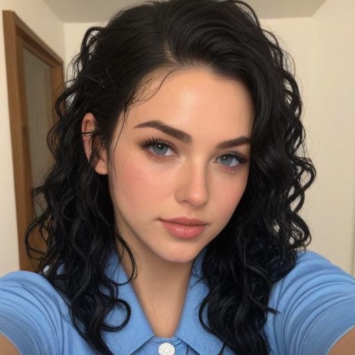 Natural Light Wet Curls
